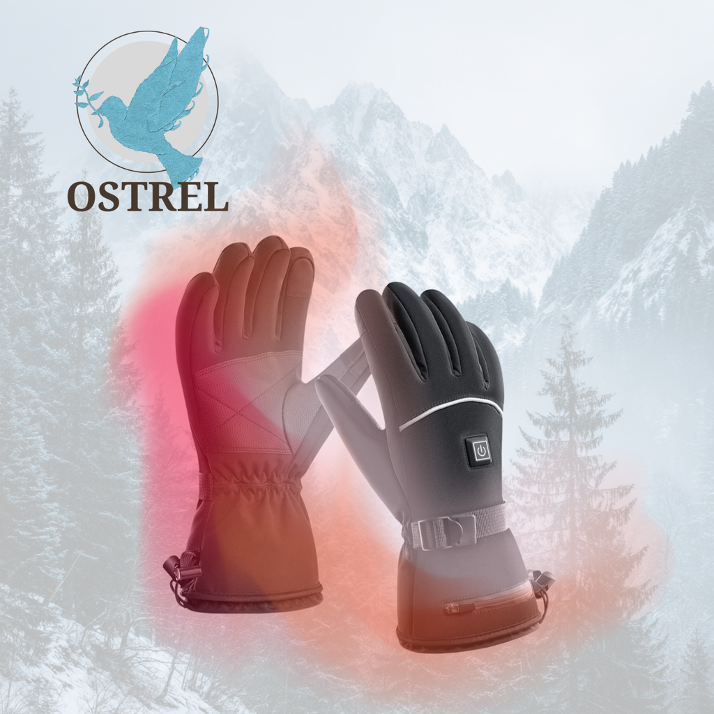 Waterproof Touchscreen Winter Gloves. Warm, Windproof & Anti-Slip