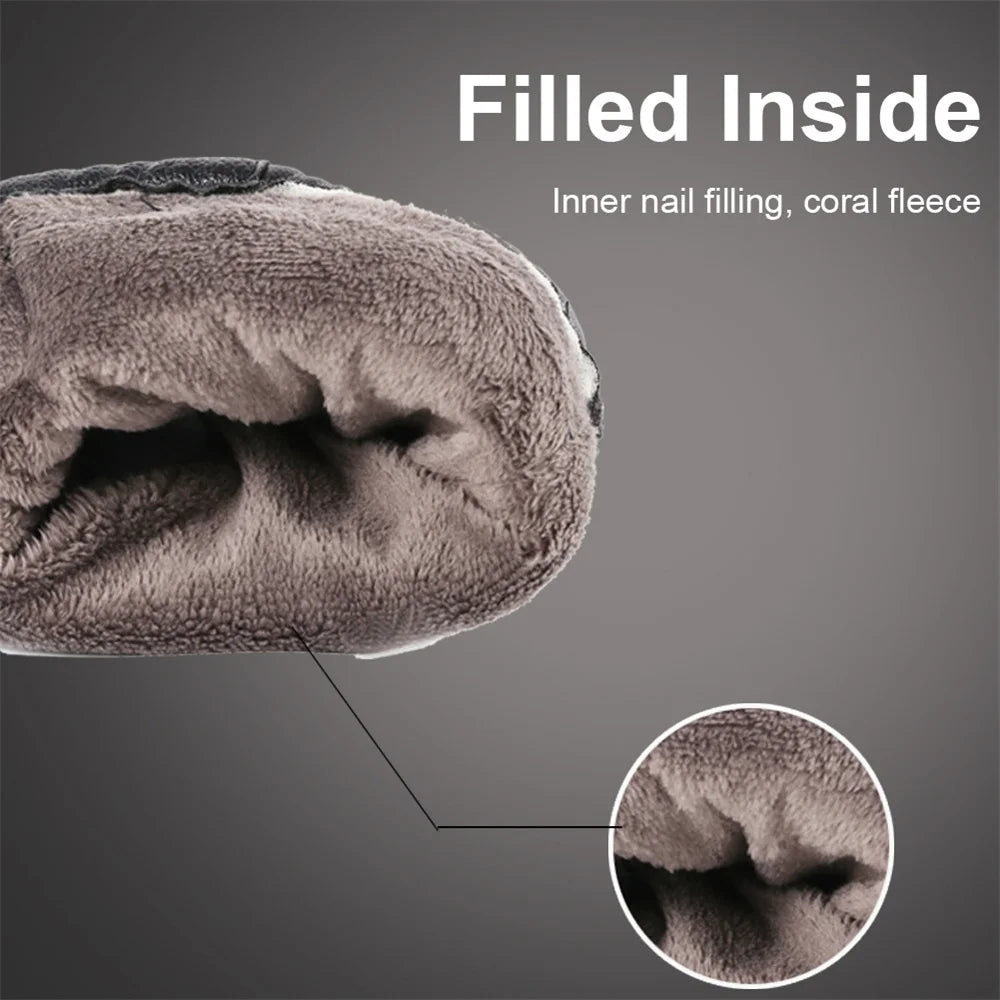 Winter Cycling Electric Heated Gloves Waterproof Windproof Touch Screen USB Powered Heated Warm Gloves for Men Women Moto E-bike